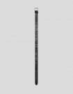 CINTURÓN CARHARTT WIP  SCRIPT STUDS BELT  LEATHER BLACK-SILVER