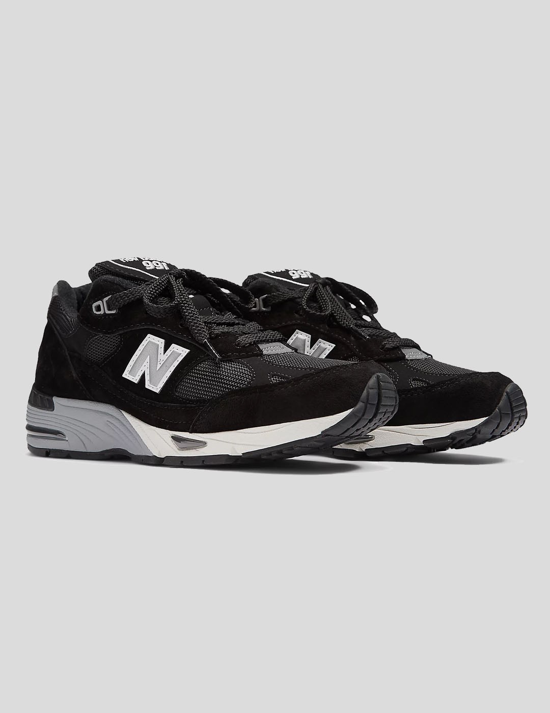 ZAPATILLAS NEW BALANCE 991 "MADE IN UK"  BLACK-SILVER-WHITE