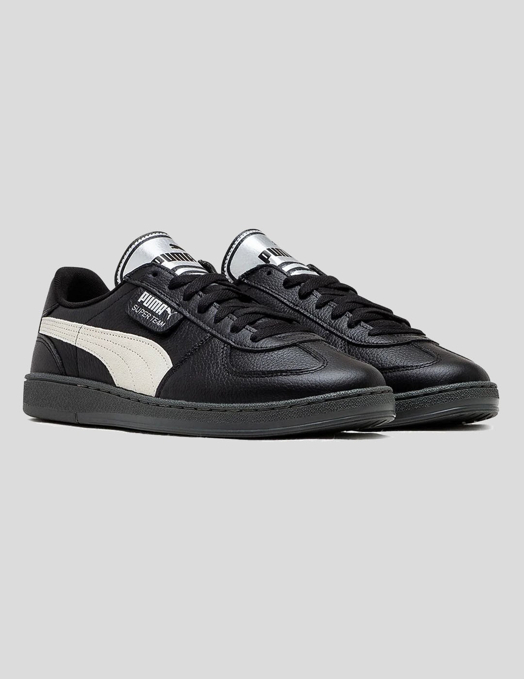 ZAPATILLAS PUMA SUPER TEAM  90s BLACK-WARM WHITE