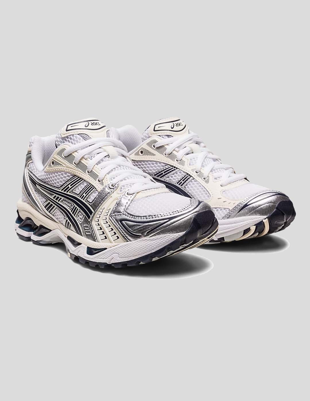 ZAPATILLAS ASICS GEL-KAYANO 14  WHITE-MIDNIGHT