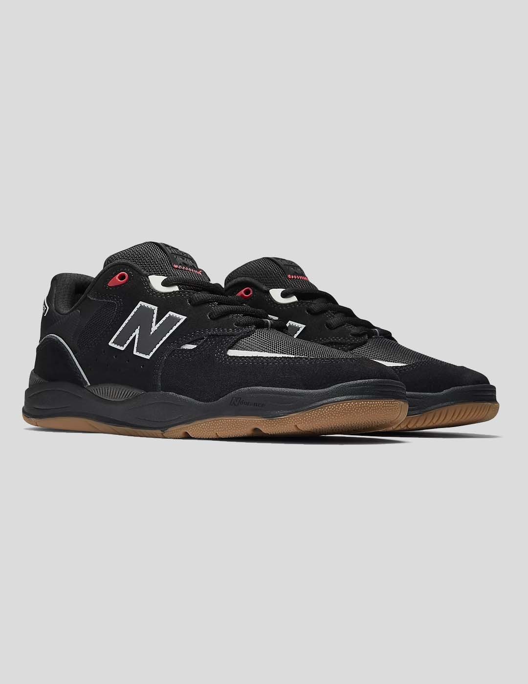 ZAPATILLAS NEW BALANCE NUMERIC 1010 TIAGO  BLACK-WHITE
