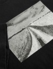 CAMISETA POLAR SKATE CO OPEN FIELDS TEE  BLACK