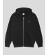 SUDADERA POLAR SKATE CO ED ZIP HOODIE  BLACK