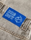 PANTALÓN POLAR SKATE CO BIG BOY JEANS  ACID BEIGE 