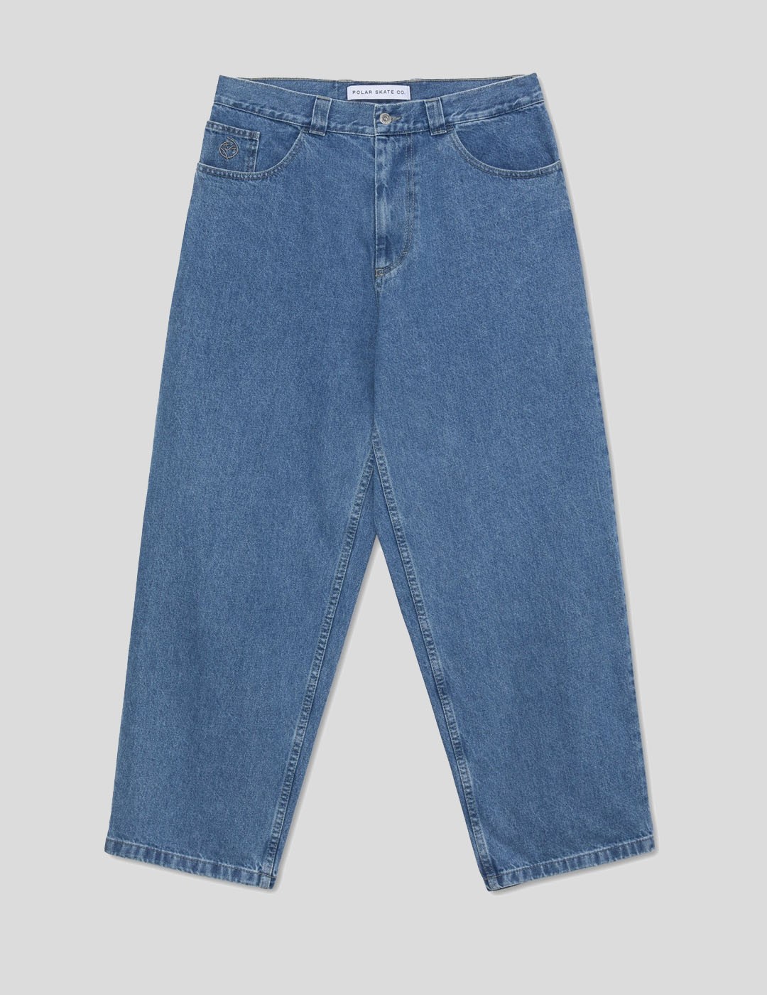 PANTALÓN POLAR SKATE CO BIG BOY JEANS  MID BLUE