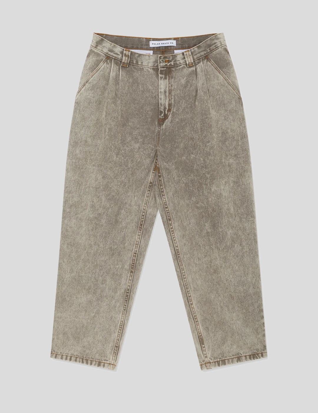 PANTALÓN POLAR SKATE CO GRUND CHINOS  ACID BEIGE