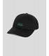 GORRA POLAR SKATE CO SAI CAP  BLACK-EMERALD