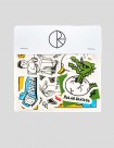 ACCESORIOS POLAR SKATE CO STICKER PACK JACOBS CORNER   MULTI