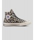 ZAPATILLAS CONVERSE CHUCK 70 HI GLOW IN THE DARK  LIGHT FAWN-BLACK