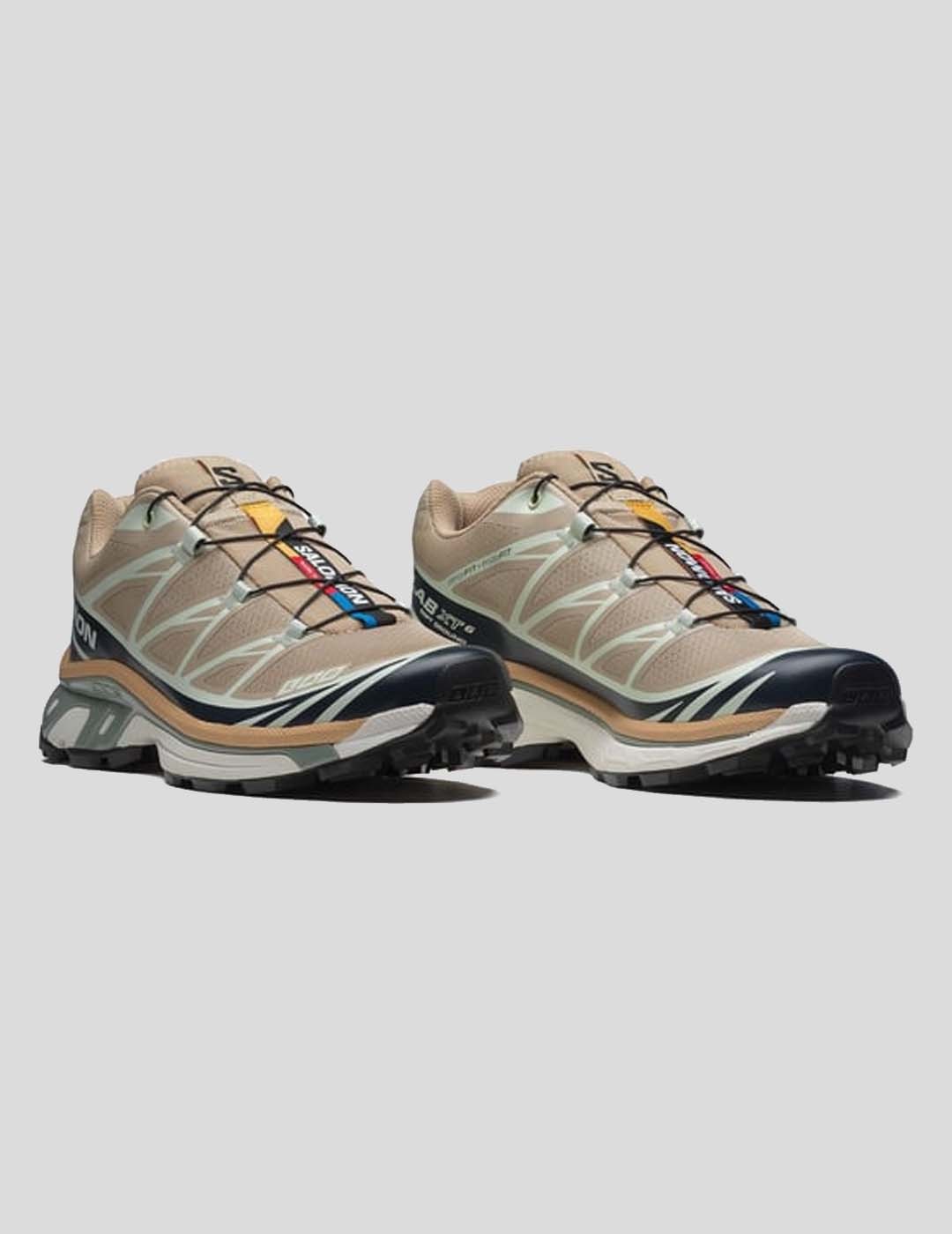 ZAPATILLAS SALOMON XT-6   OXFORD TAN-CARBON