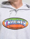 SUDADERA THRASHER NINETY FIVE HOOD  ASH GREY