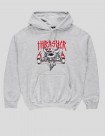 SUDADERA THRASHER X TOY MONSTER MONSTER GRAM HOOD  ASH GREY