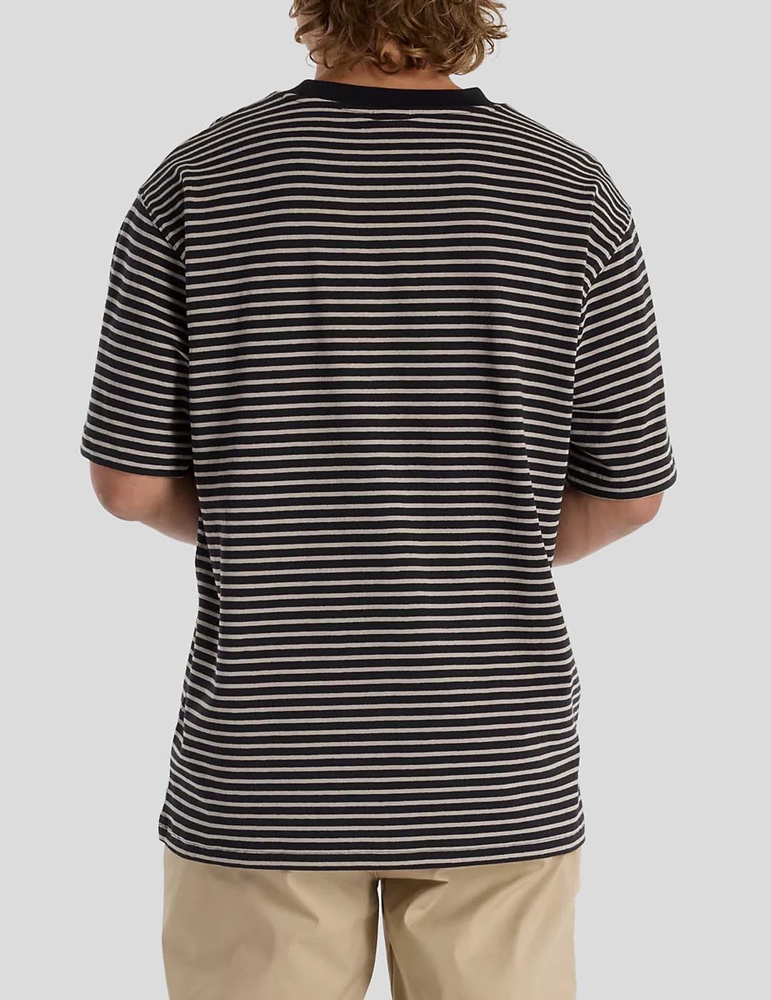 CAMISETA NEW BALANCE NUMERIC THIN STRIPE TEE  BLACK