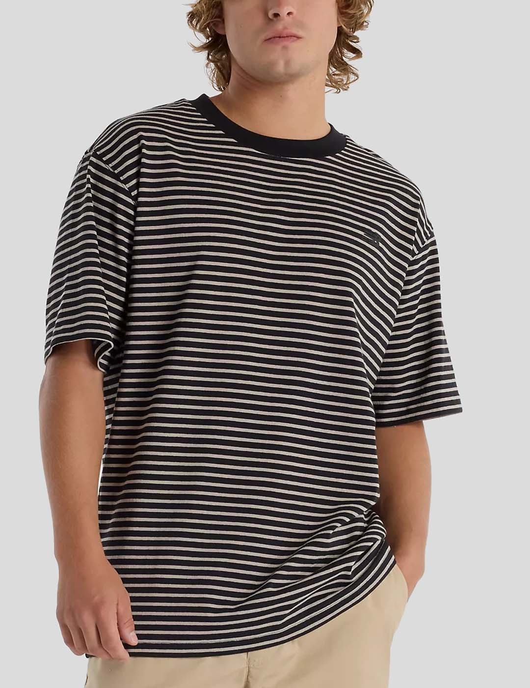 CAMISETA NEW BALANCE NUMERIC THIN STRIPE TEE  BLACK