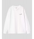CAMISETA CARHARTT WIP  AMERICAN SCRIPT LS TEE  WHITE