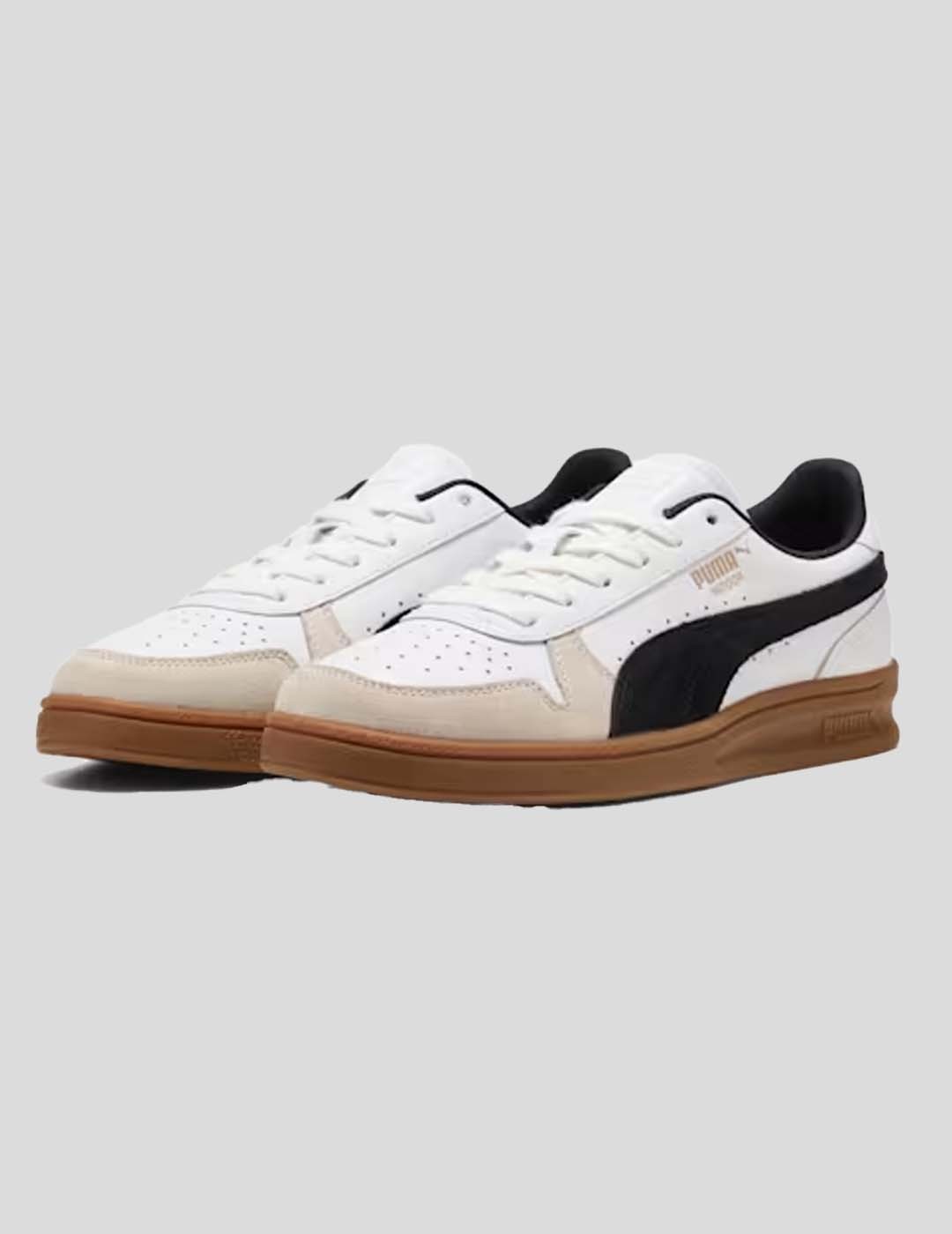 ZAPATILLAS PUMA INDOOR  WHITE-BLACK-GUM