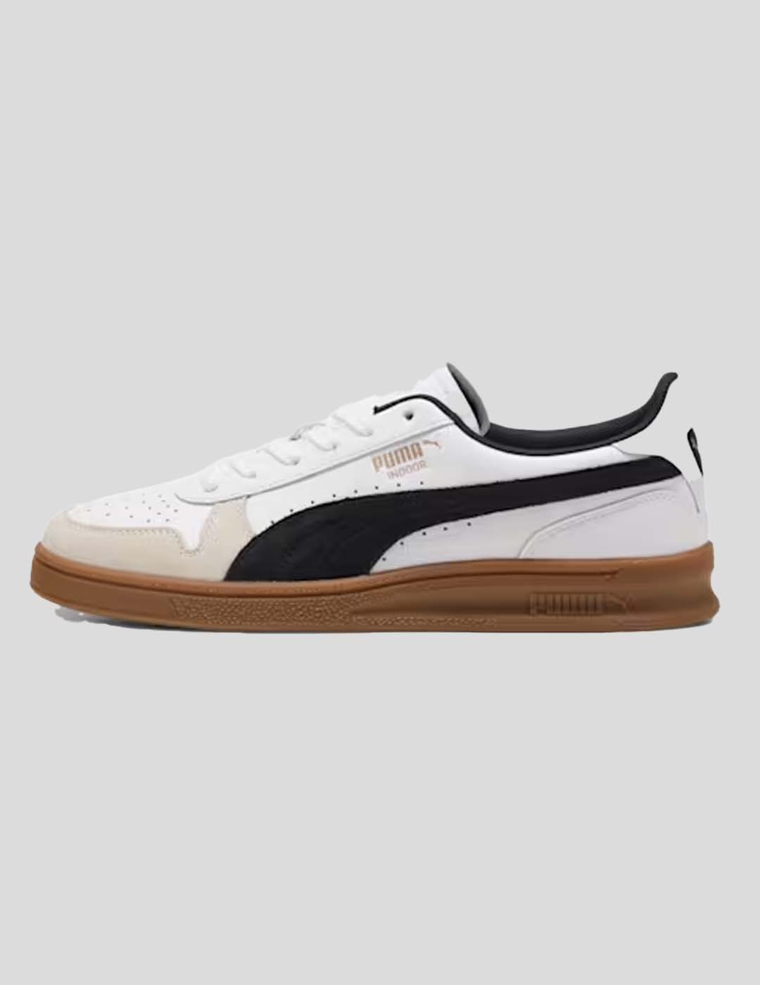 ZAPATILLAS PUMA INDOOR  WHITE-BLACK-GUM