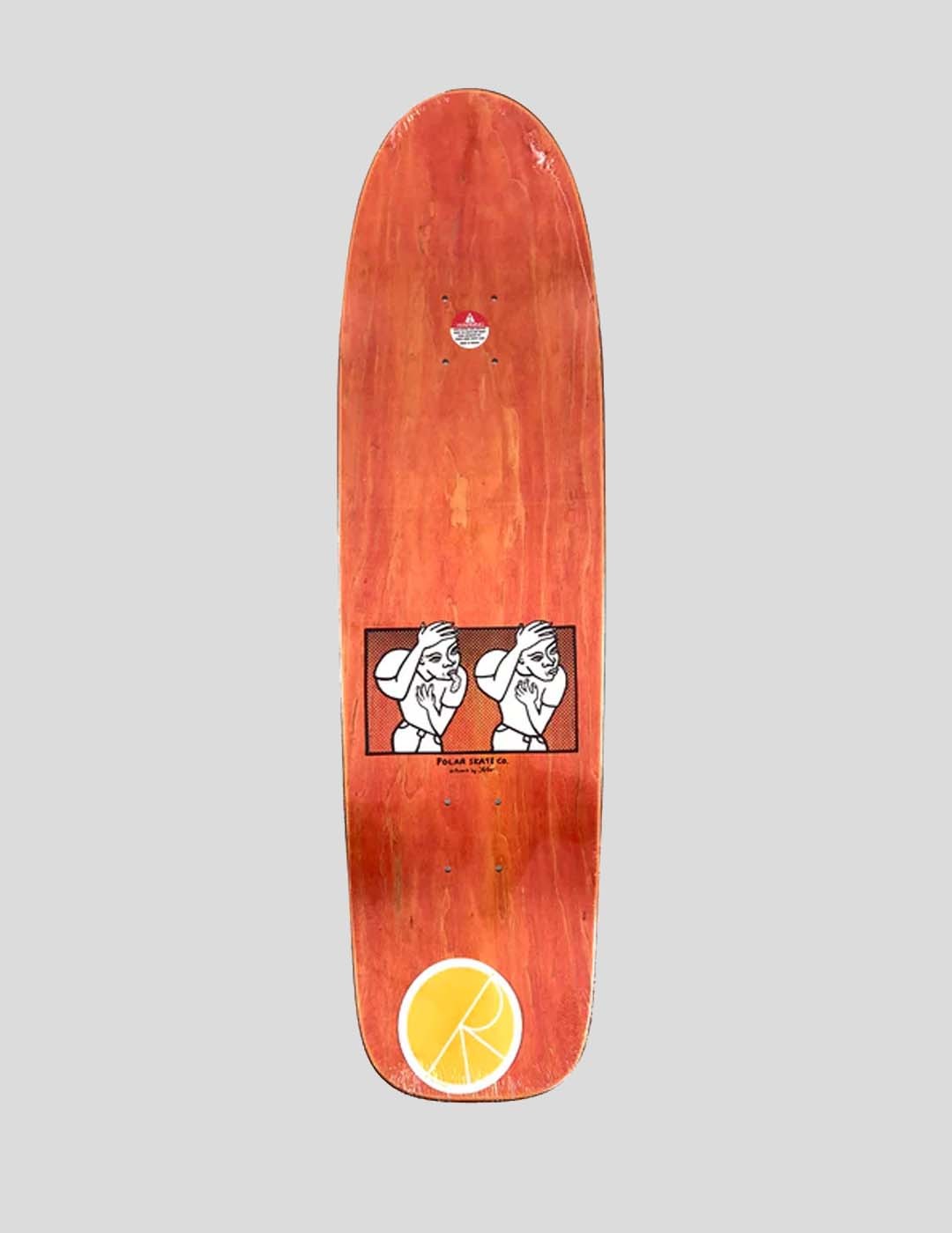 TABLA POLAR SKATE CO NICK BOSERIO - DOUBLE HEAD SURF JR. DECK