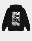 SUDADERA POLAR SKATE CO COSMIC DAVE HOODIE   BLACK