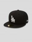 GORRA NEW ERA MLB LA DODGERS ESSENTIAL 59FIFTY  BLACK-WHITE