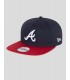 GORRA NEW ERA ATLANTA BRAVES MLB ESSENTIAL 9FIFTY   NAVY
