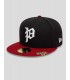 GORRA NEW ERA PHILADELPHIA PHILLIES VISOR CLIP 59FIFTY  BLACK-RED