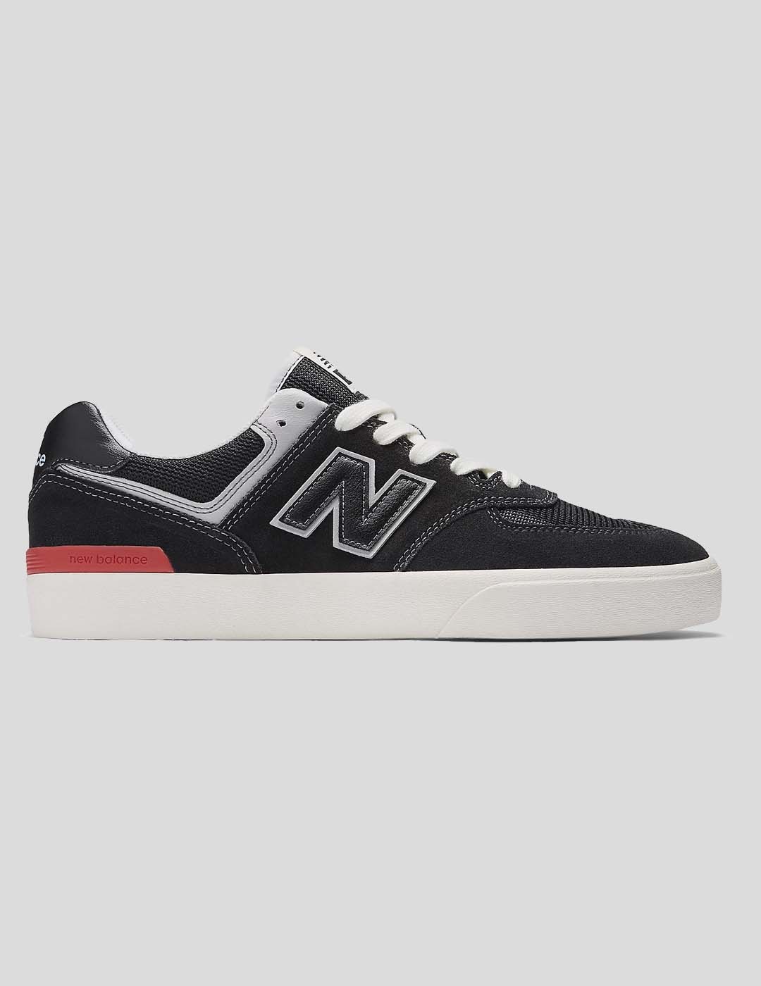 ZAPATILLAS NEW BALANCE NUMERIC 574  BLACK-WHITE