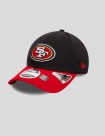 GORRA NEW ERA SAN FRANCISCO 49ERS NFL 9FORTY  BLACK-RED