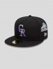 GORRA NEW ERA COLORADO ROCKETS  MLB ALL OVER PRINT 59FIFTY  BLACK