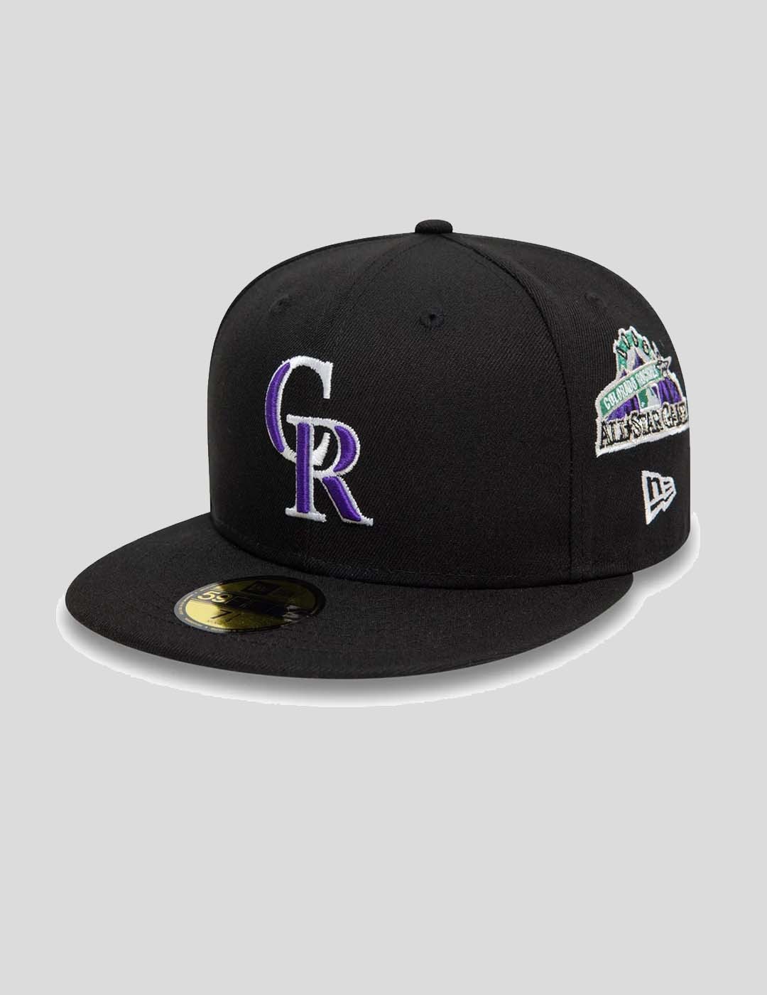 GORRA NEW ERA COLORADO ROCKETS  MLB ALL OVER PRINT 59FIFTY  BLACK