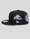GORRA NEW ERA COLORADO ROCKETS  MLB ALL OVER PRINT 59FIFTY  BLACK