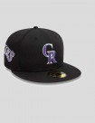GORRA NEW ERA COLORADO ROCKETS  MLB ALL OVER PRINT 59FIFTY  BLACK