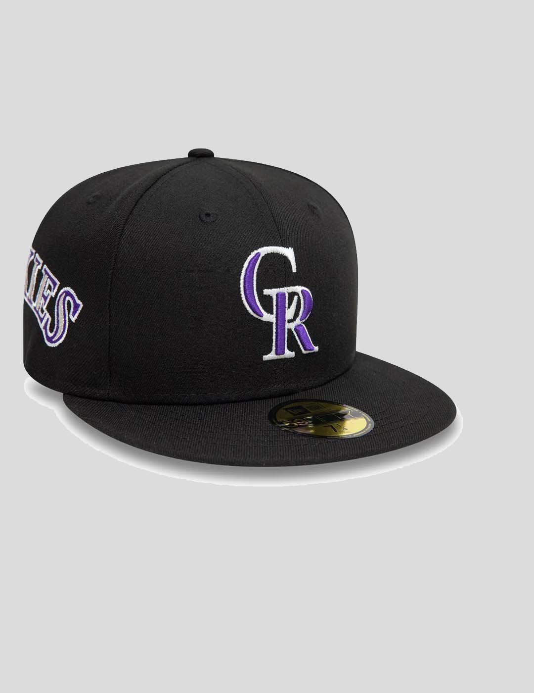 GORRA NEW ERA COLORADO ROCKETS  MLB ALL OVER PRINT 59FIFTY  BLACK