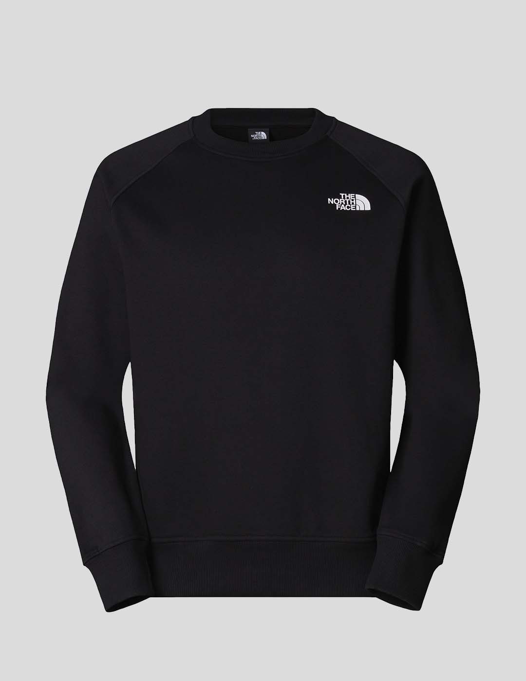 SUDADERA THE NORTH FACE RAGLAN REDBOX CREW  TNF BLACK