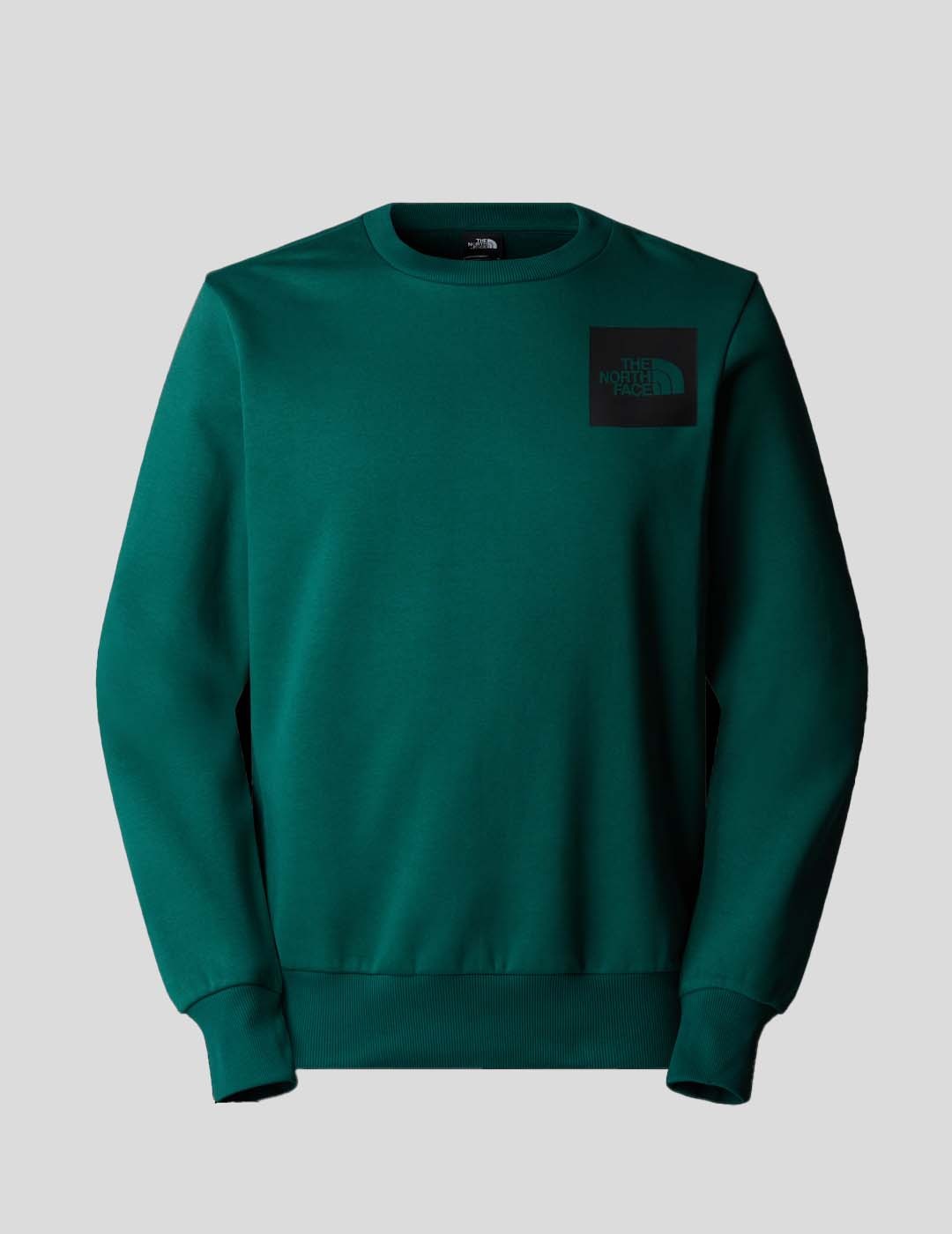 SUDADERA THE NORTH FACE FINE CREW  DEEP NORI