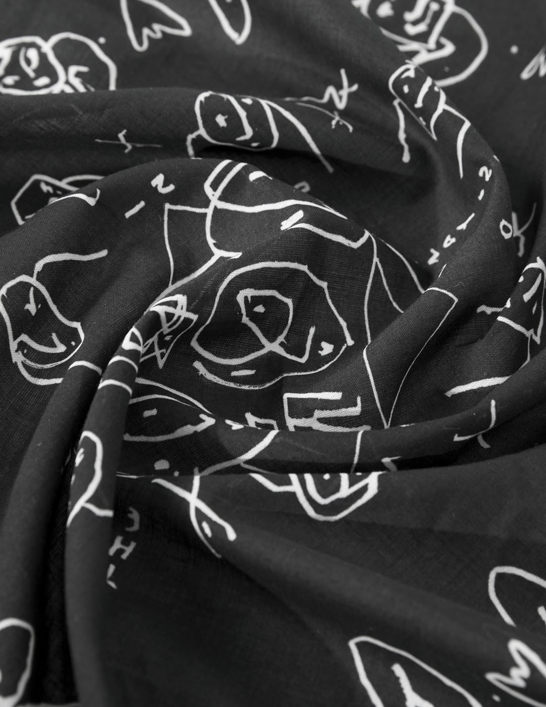 ACCESORIOS POLAR SKATE CO BANDANA  BLACK