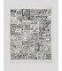 ACCESORIOS POLAR SKATE CO NEWSPAPER PICNIC BLANKET  WHITE-BLACK