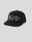 GORRA POLAR SKATE CO SPLIT IN HALF JAMES CAP  BLACK