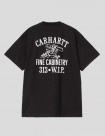 CAMISETA CARHARTT WIP  CABINETRY TEE  BLACK