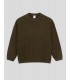 CHAQUETA POLAR SKATE CO ALEX SWEATER  BROWN