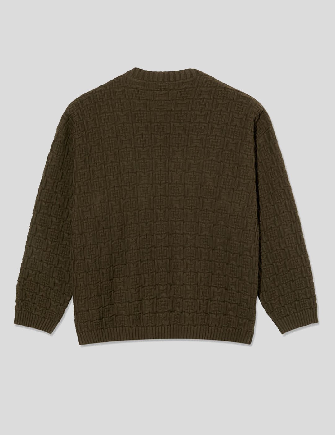 CHAQUETA POLAR SKATE CO ALEX SWEATER  BROWN