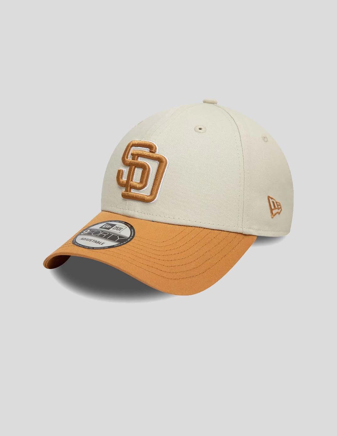 GORRA NEW ERA SAN DIEGO PADRES WORLD SERIES PATCH 9FORTY  CREAM