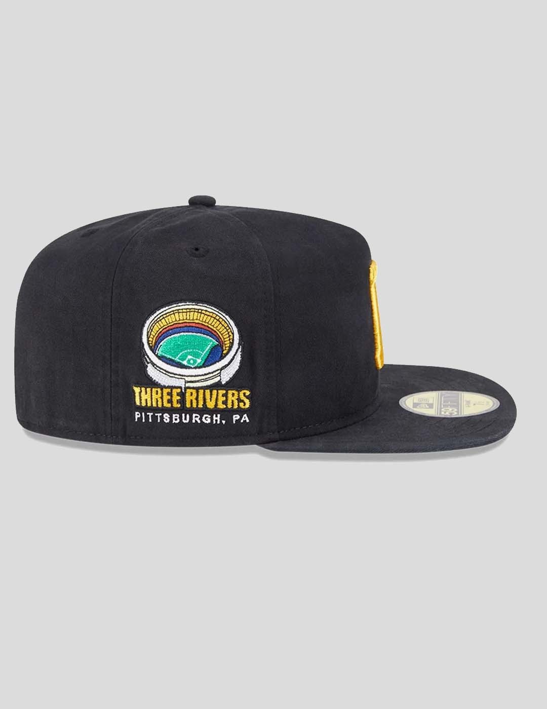 GORRA NEW ERA PITTSBURGH PIRATES CHAMPIONSHIP SIDE FLAG 59FIFTY  BLACK