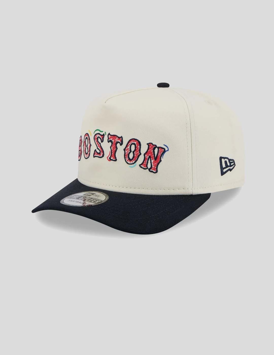 GORRA NEW ERA GOLFER TEAM SCRIBBLE BOSTON RED SOX  WHITE