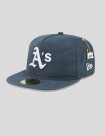GORRA NEW ERA OAKLAND CHAMPIONSHIP SIDE FLAG 59FIFTY  SMOKE GREEN