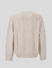 SUDADERA TOMMY JEANS REGULAR MELANGE FLAG SWEATER  BROWN