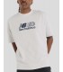 CAMISETA NEW BALANCE HOOPS GRAPHIC TEE  ASH HEATHER