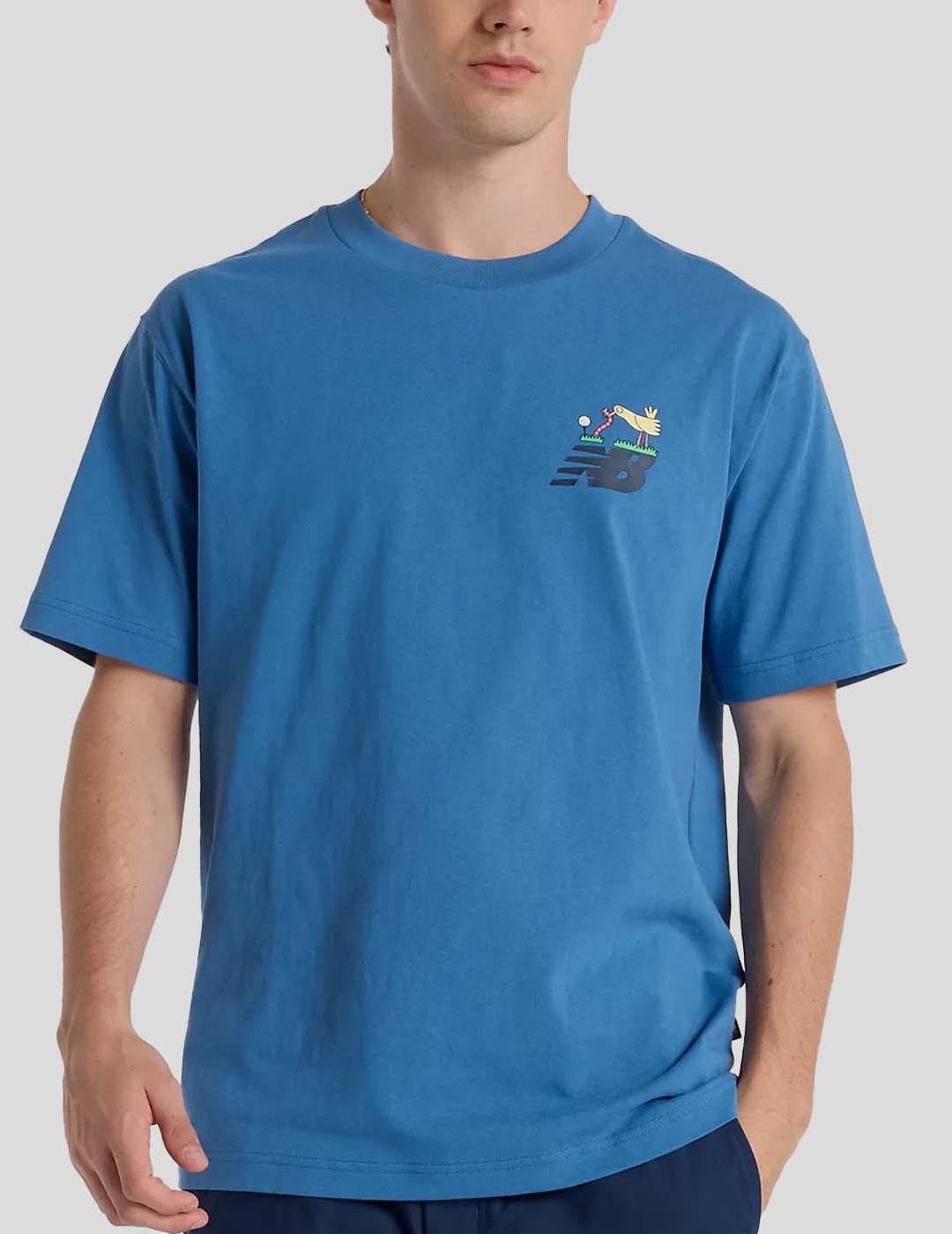 CAMISETA NEW BALANCE ATHLETICS GOLF CARTOON TEE  SEA STONE