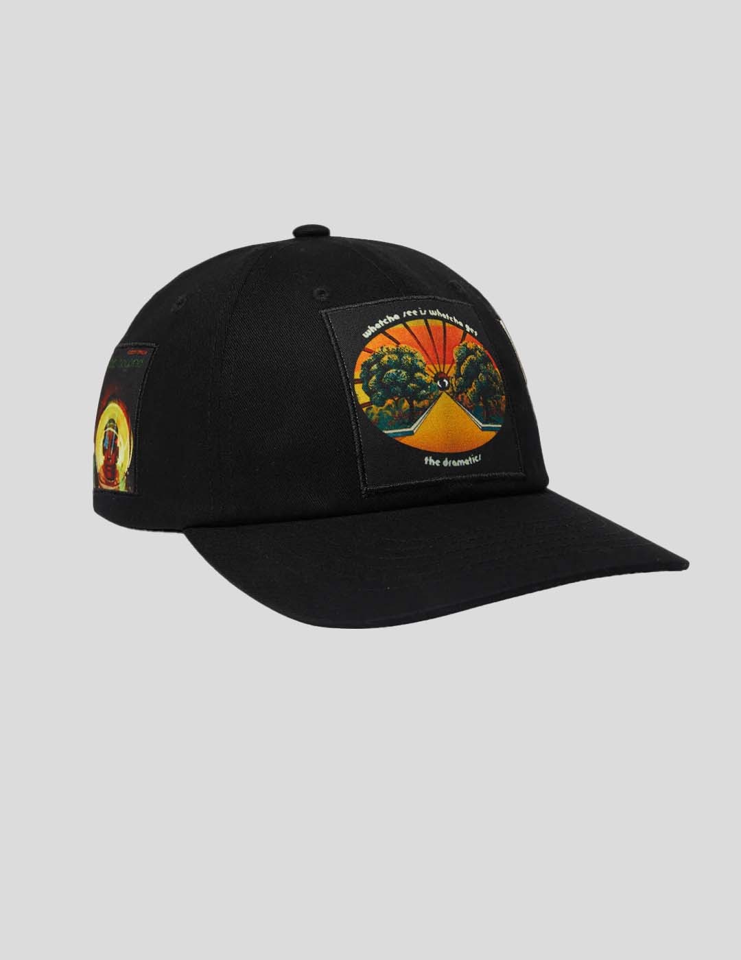 GORRA HUF X STAX PATCHES SNAPBACK  BLACK
