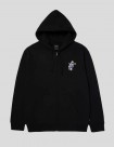 SUDADERA HUF CUPID F-Z HOODIE   BLACK